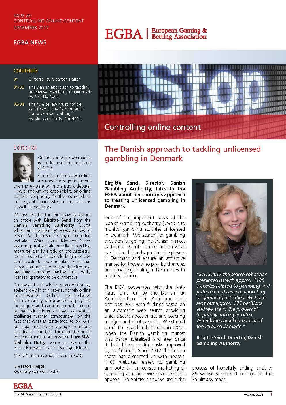 Issue 26: Controlling Online Content