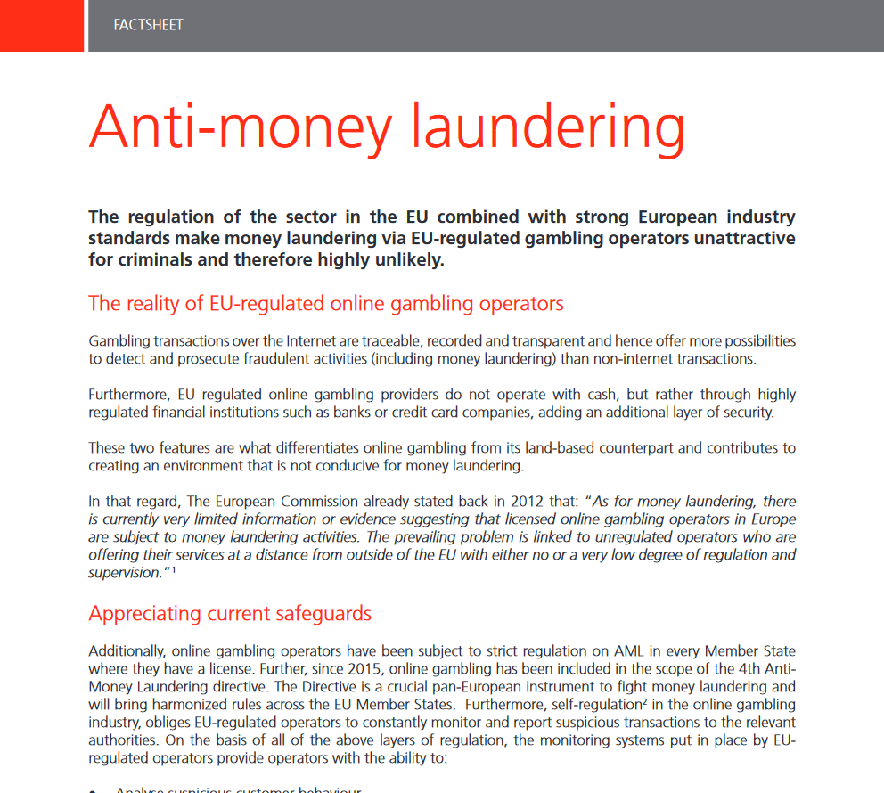 Anti-money laundering