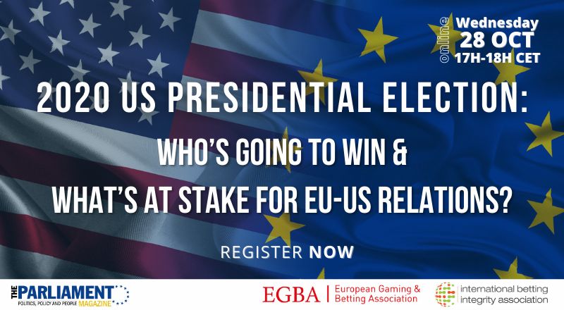 EVENT: 2020 US Presidential Election: Who’s Going To Win & What’s At Stake For EU-US Relations?