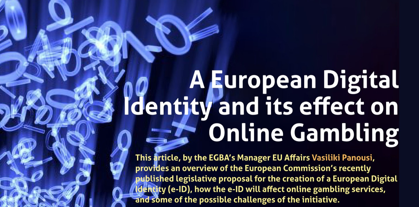 European Gaming and Betting Association (EGBA) - - IDnow