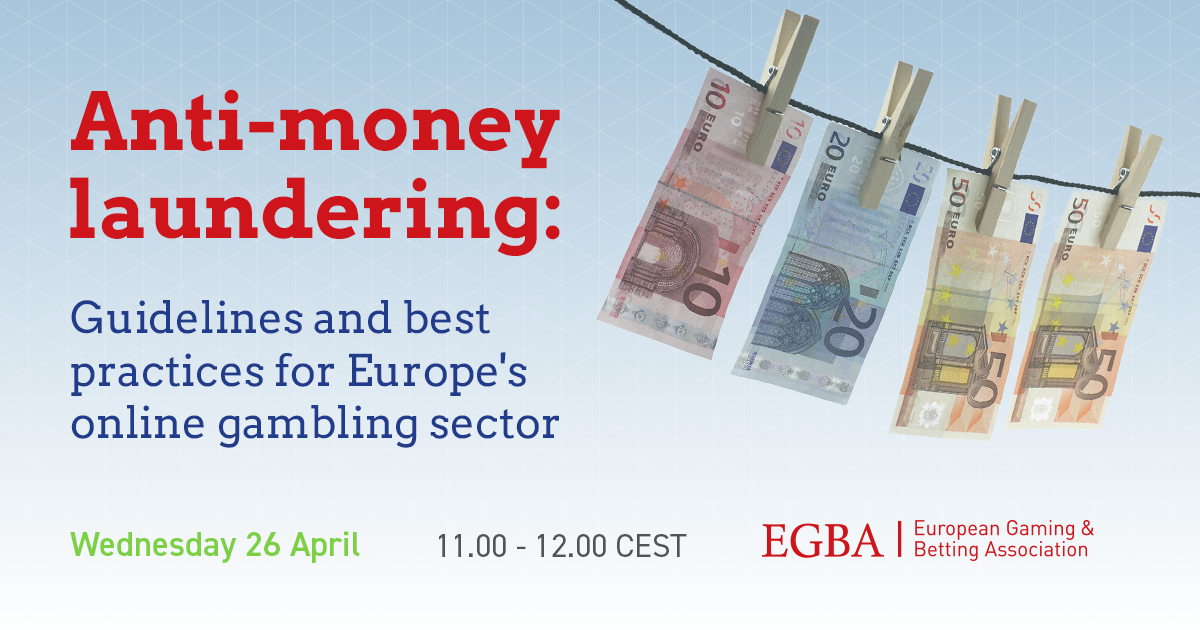 [Webinar] Anti-money laundering: Guidelines and best practices for Europe's online gambling sector